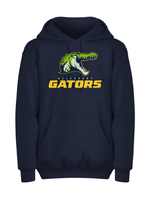 Navy Gator Hoodie