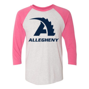 Pink Triblend Raglan Sleeve