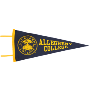 Navy Pennant with Gold Seal
