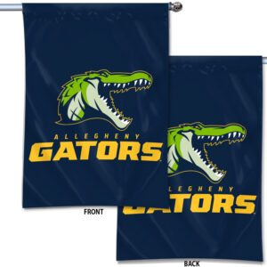 Navy banner gator logo on both sides.