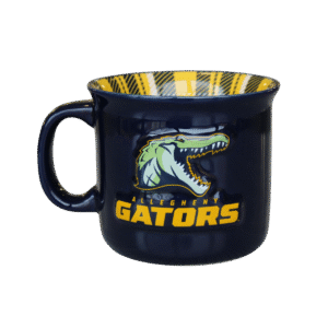 Navy & Plaid Relief Mug