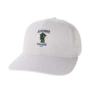 White Vintage Gator Trucker Hat
