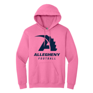 Pink Football Hoodie