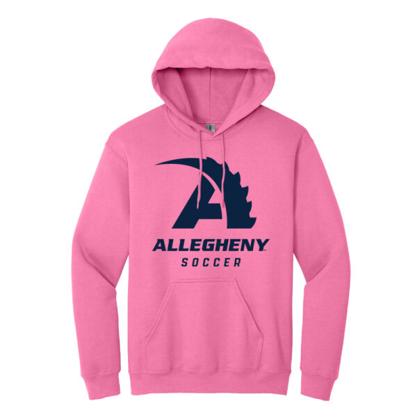 Pink Soccer Hoodie