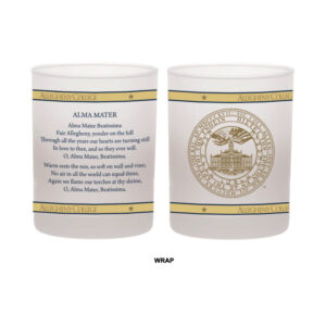 Alma Mater Rocks Glass