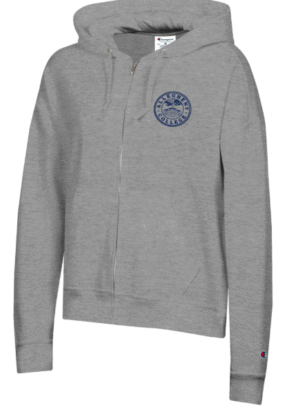 Women's Gray Full Zip Hood
