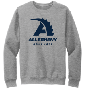 Gray Baseball Crewneck