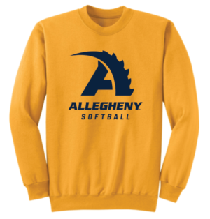 Gold Softball Crewneck