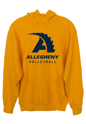 Gold Volleyball Hoodie