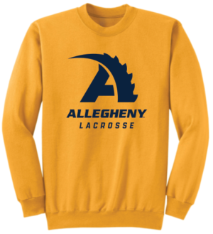 Gold Lacrosse Crewneck