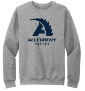 Gray Soccer Crewneck