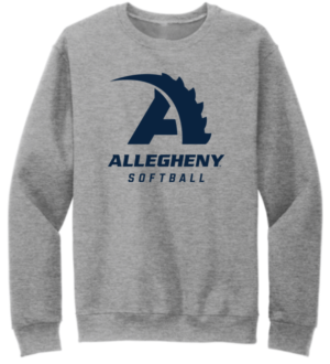 Grey Softball Crewneck