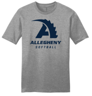 Gray Softball T-shirt