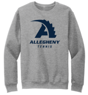 Gray Tennis Crewneck