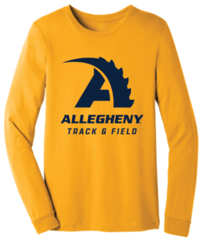 Gold Track & Field Long Sleeve T-shirt