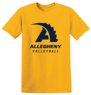 Gold Volleyball T-shirt