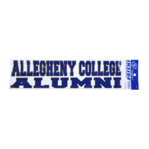 Alumni Static Cling Sticker