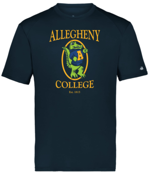 Product image for Navy Vintage Gator Performance T-shirt