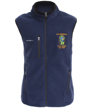 Product image for Eddie Bauer Navy Vintage Gator Fleece Vest