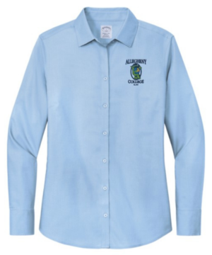 Product image for Brooks Brothers Women's Blue Vintage Gator Dress Shirt