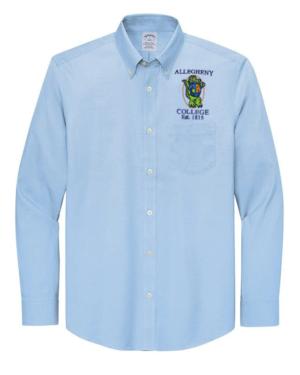 Product image for Brooks Brothers Blue Vintage Gator Dress Shirt