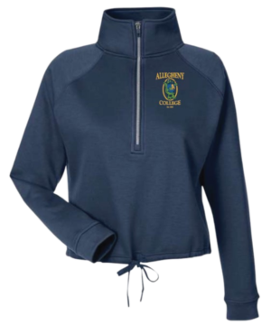 Product image for Spyder Women's Navy Vintage Gator Half-Zip Pullover