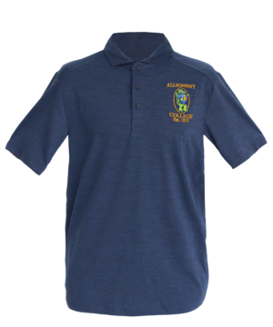 Product image for TravisMathew Navy Vintage Gator Polo