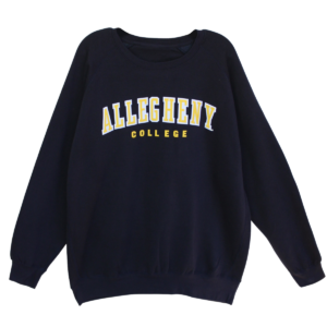 Navy Collegiate Crewneck