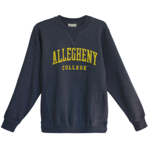 Gray Distressed Crewneck