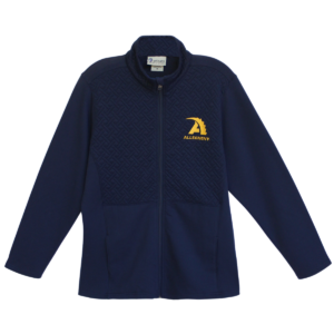 Navy Quilted Jacket