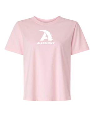 Women's Pink Action A Crop T-shirt