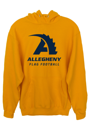 Gold Flag Football Hoodie