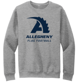 Gray Flag Football Crewneck