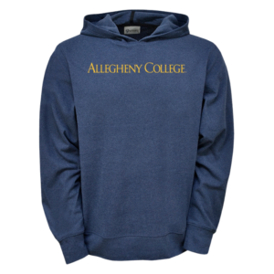Navy Allegheny College Hoodie