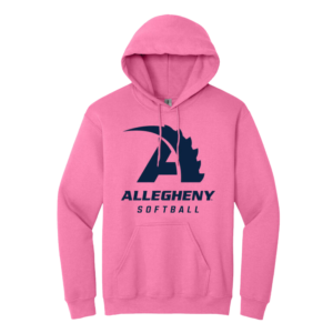 Pink Softball Hoodie