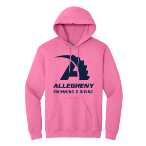 Pink Swimming & Diving Hoodie