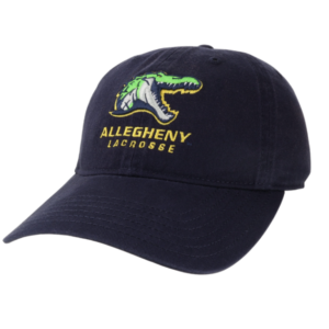 Navy Lacrosse Gator Twill Cap
