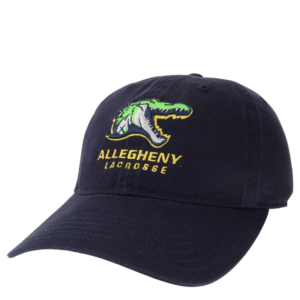 Navy Lacrosse Gator Twill Cap