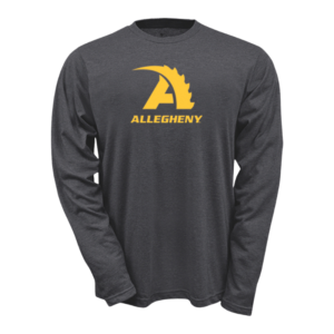 Gray Action A Long Sleeve T-Shirt